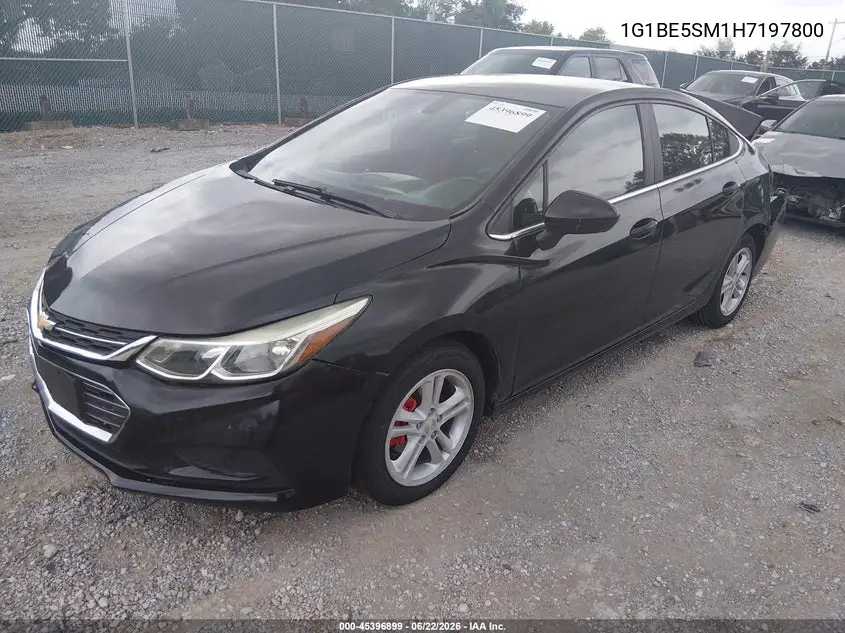 2017 Chevrolet Cruze Lt Auto VIN: 1G1BE5SM1H7197800 Lot: 45396899