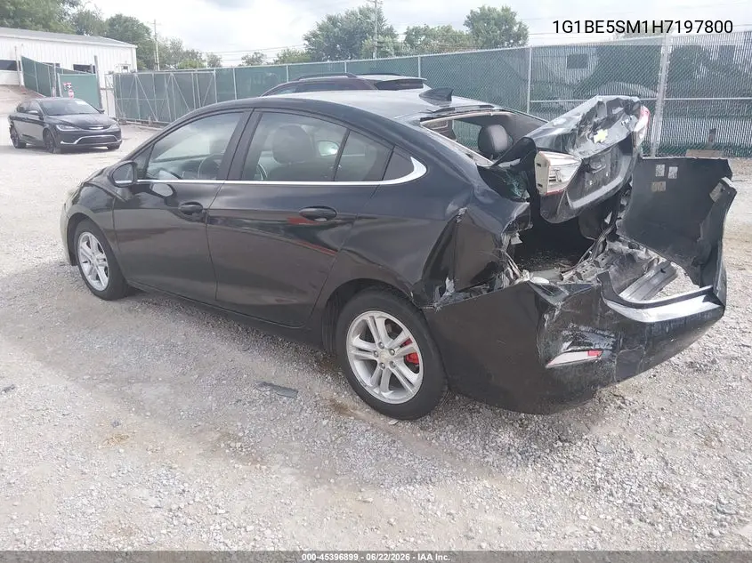 2017 Chevrolet Cruze Lt Auto VIN: 1G1BE5SM1H7197800 Lot: 45396899