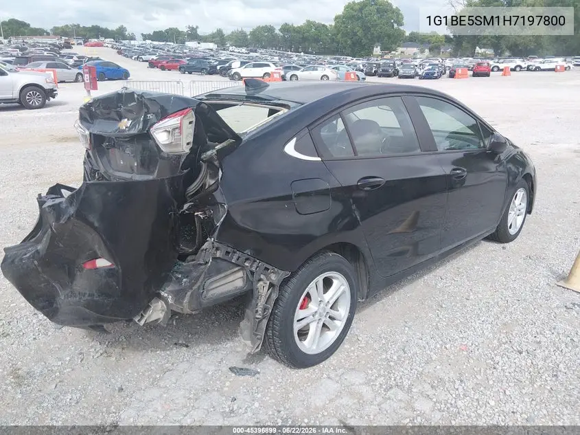 2017 Chevrolet Cruze Lt Auto VIN: 1G1BE5SM1H7197800 Lot: 45396899