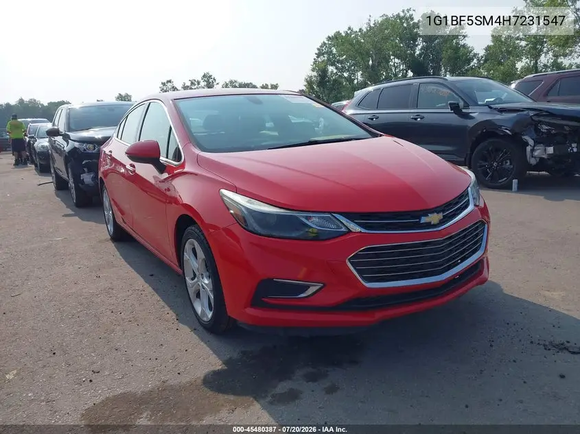 2017 Chevrolet Cruze Premier Auto VIN: 1G1BF5SM4H7231547 Lot: 45480387