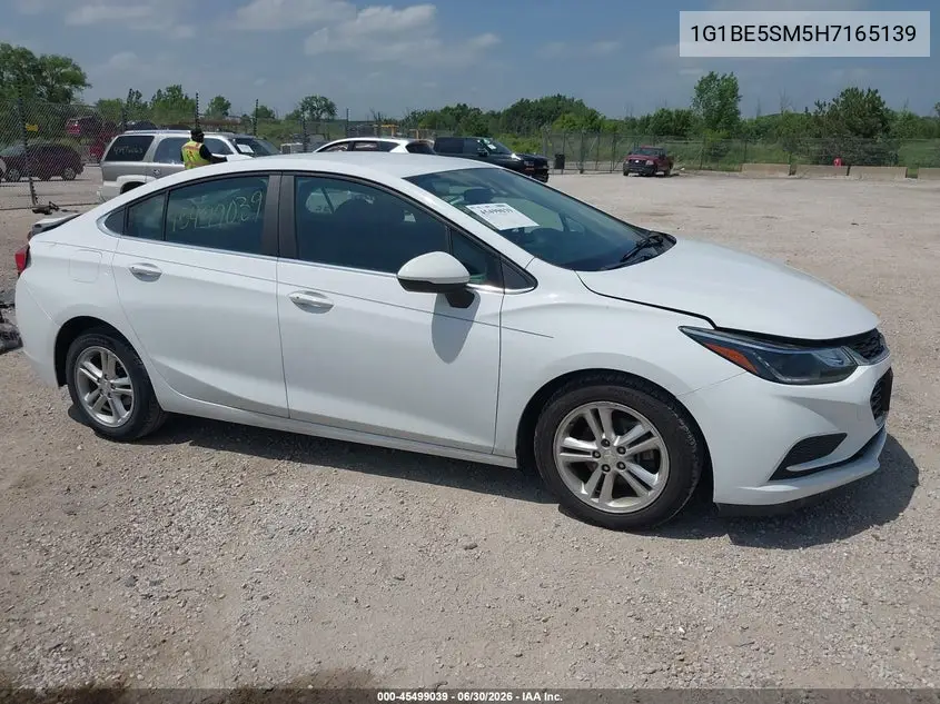 2017 Chevrolet Cruze Lt Auto VIN: 1G1BE5SM5H7165139 Lot: 45499039