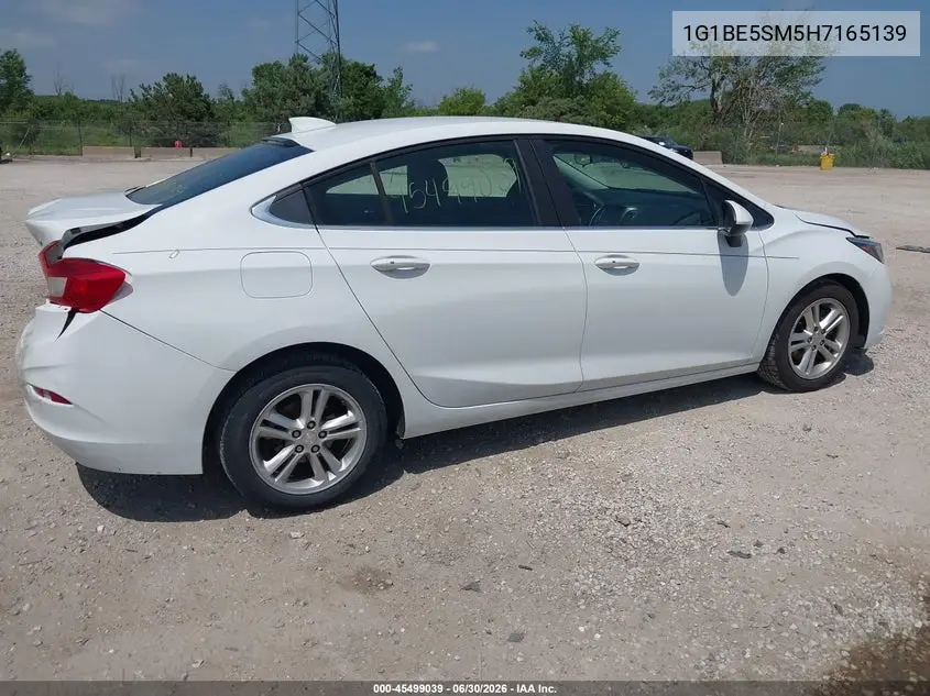 2017 Chevrolet Cruze Lt Auto VIN: 1G1BE5SM5H7165139 Lot: 45499039