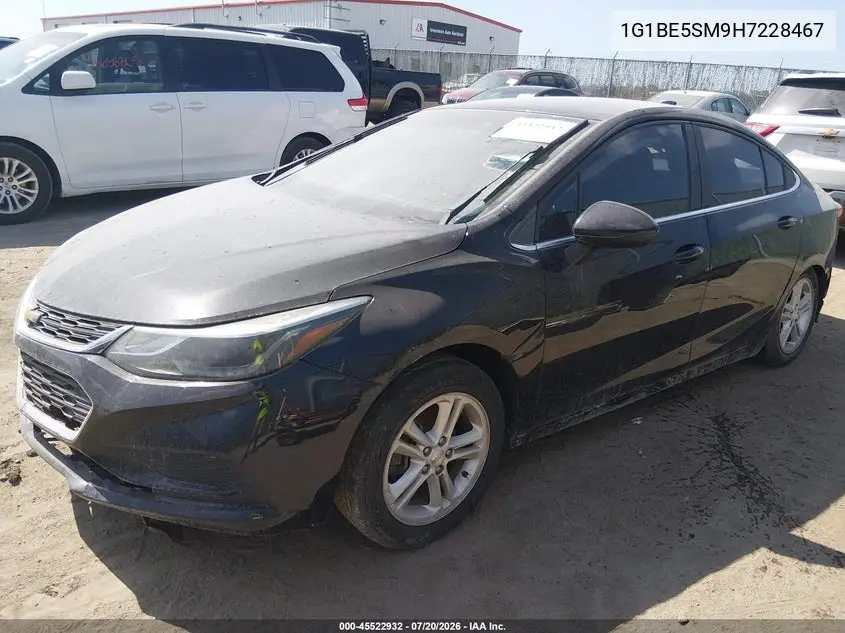 2017 Chevrolet Cruze Lt Auto VIN: 1G1BE5SM9H7228467 Lot: 45522932