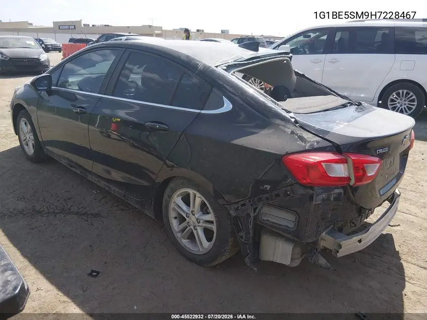 2017 Chevrolet Cruze Lt Auto VIN: 1G1BE5SM9H7228467 Lot: 45522932
