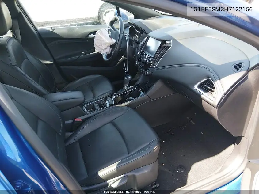 2017 Chevrolet Cruze Premier Auto VIN: 1G1BF5SM3H7122156 Lot: 45598255