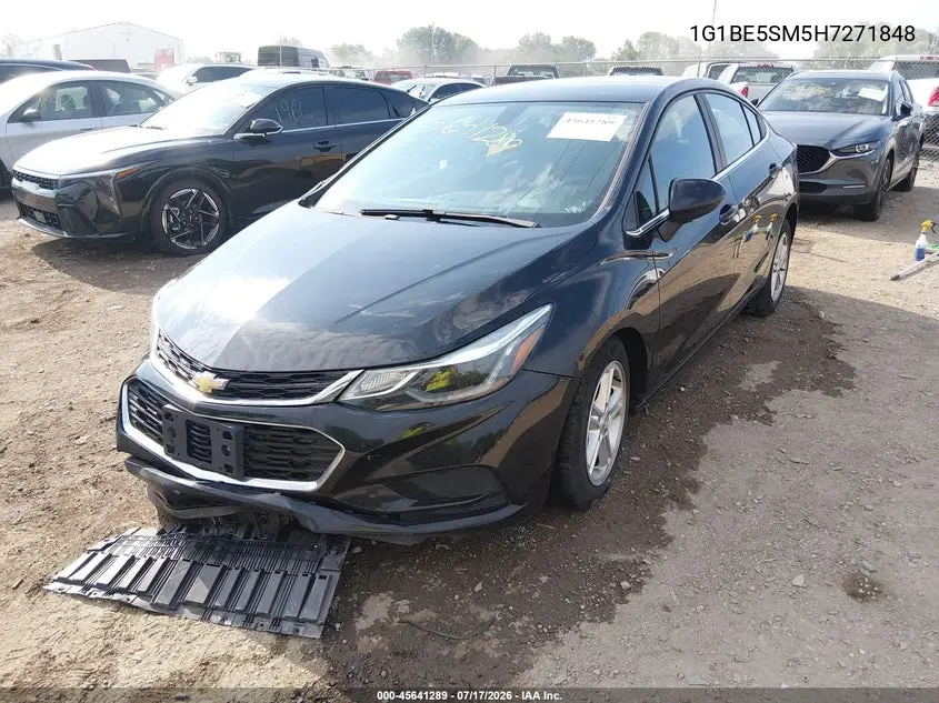 2017 Chevrolet Cruze Lt Auto VIN: 1G1BE5SM5H7271848 Lot: 45641289