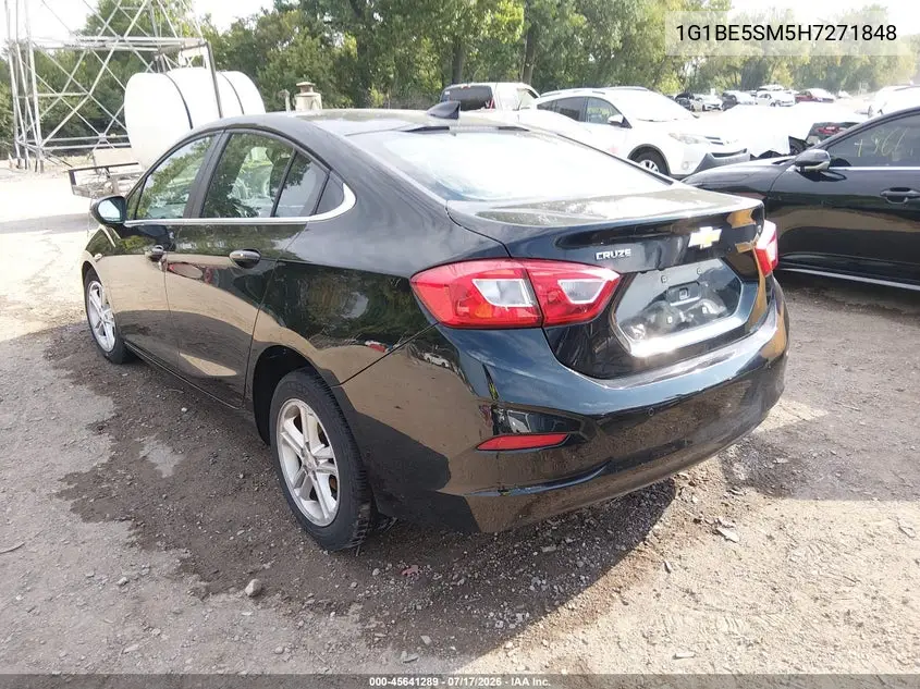 2017 Chevrolet Cruze Lt Auto VIN: 1G1BE5SM5H7271848 Lot: 45641289