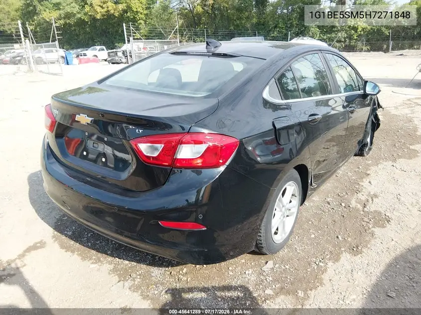 2017 Chevrolet Cruze Lt Auto VIN: 1G1BE5SM5H7271848 Lot: 45641289