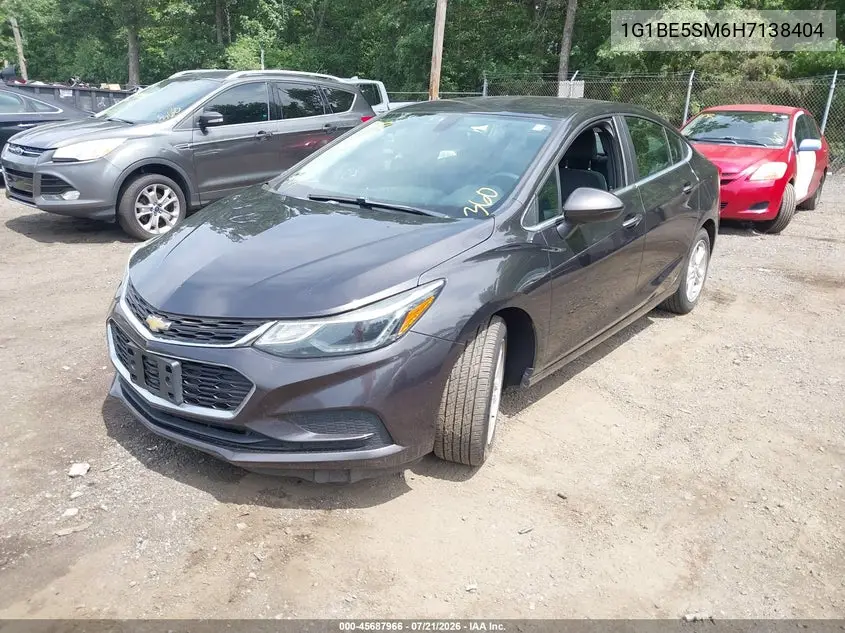 2017 Chevrolet Cruze Lt Auto VIN: 1G1BE5SM6H7138404 Lot: 45687966