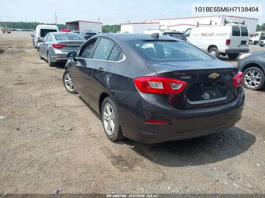 2017 Chevrolet Cruze Lt Auto VIN: 1G1BE5SM6H7138404 Lot: 45687966