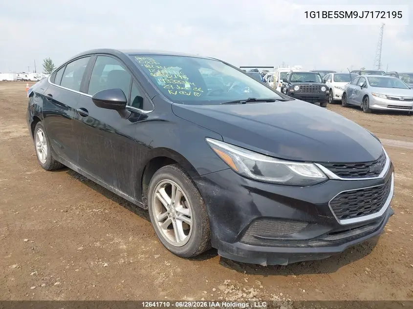 2018 Chevrolet Cruze Lt Auto VIN: 1G1BE5SM9J7172195 Lot: 12641710