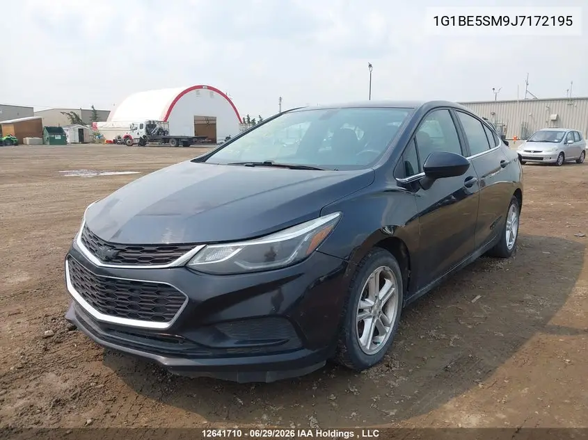2018 Chevrolet Cruze Lt Auto VIN: 1G1BE5SM9J7172195 Lot: 12641710