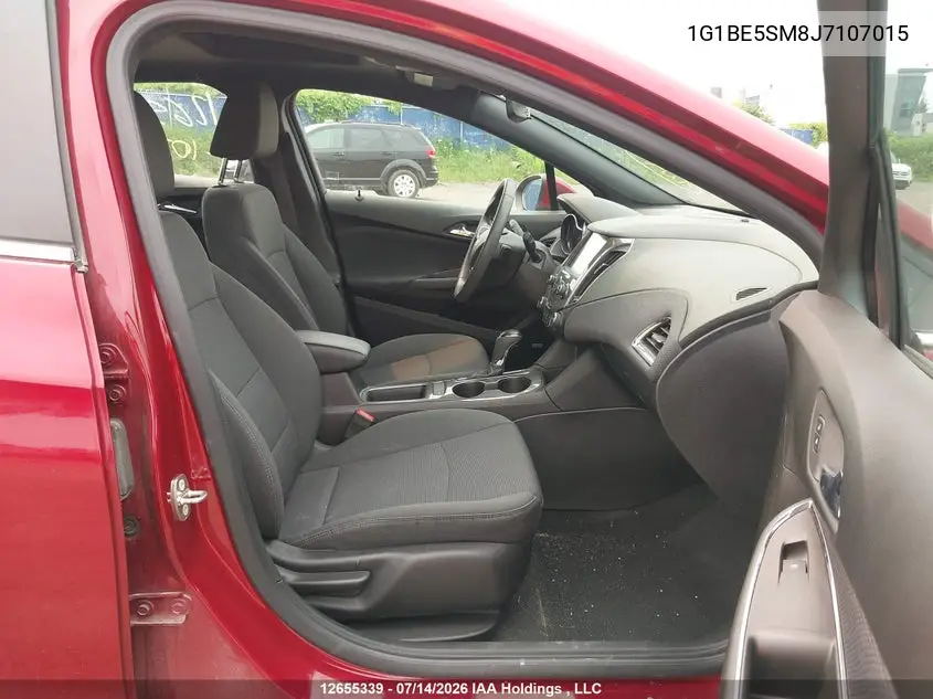 2018 Chevrolet Cruze Lt Auto VIN: 1G1BE5SM8J7107015 Lot: 12655339X