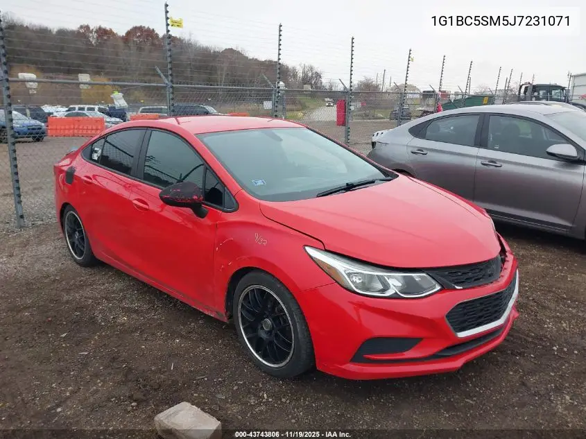 1G1BC5SM5J7231071 2018 Chevrolet Cruze Ls Auto