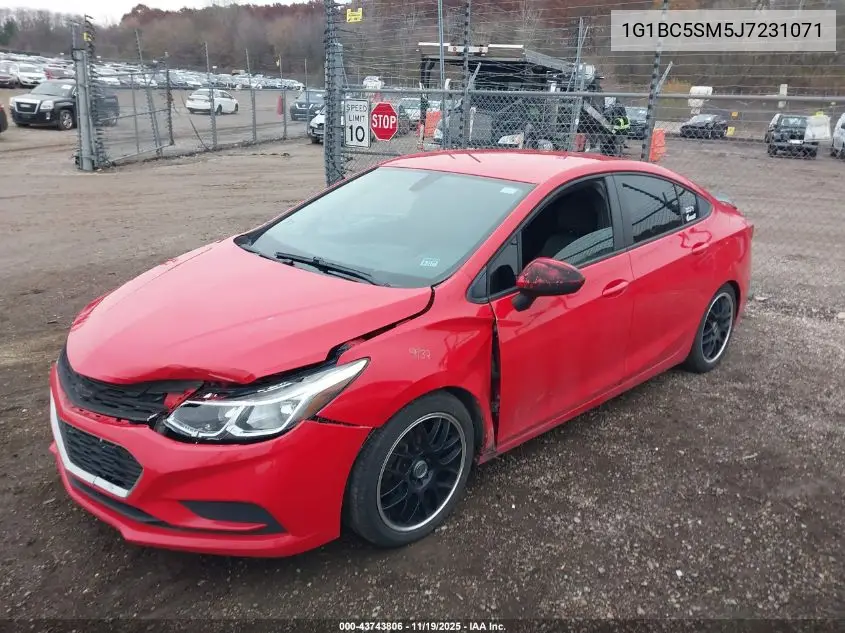 1G1BC5SM5J7231071 2018 Chevrolet Cruze Ls Auto