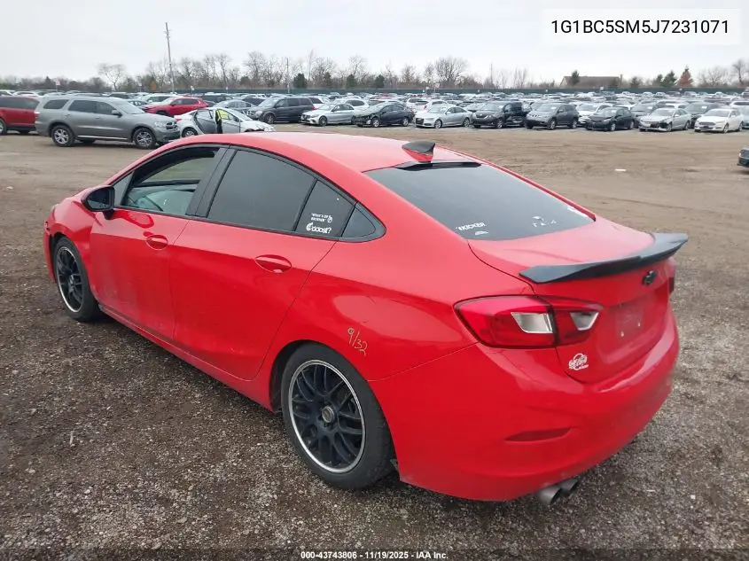 1G1BC5SM5J7231071 2018 Chevrolet Cruze Ls Auto