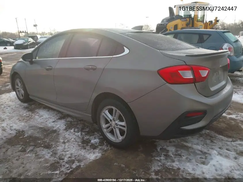 1G1BE5SMXJ7242447 2018 Chevrolet Cruze Lt Auto