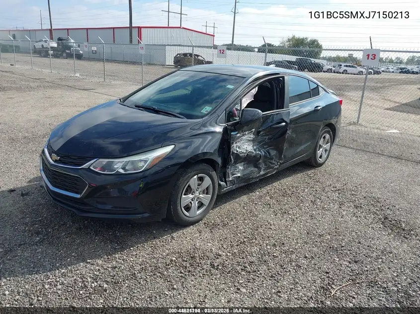 1G1BC5SMXJ7150213 2018 Chevrolet Cruze Ls Auto