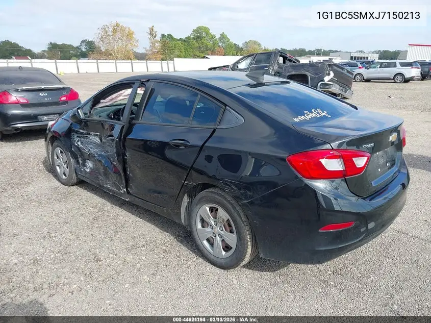 1G1BC5SMXJ7150213 2018 Chevrolet Cruze Ls Auto