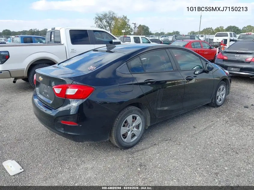 1G1BC5SMXJ7150213 2018 Chevrolet Cruze Ls Auto