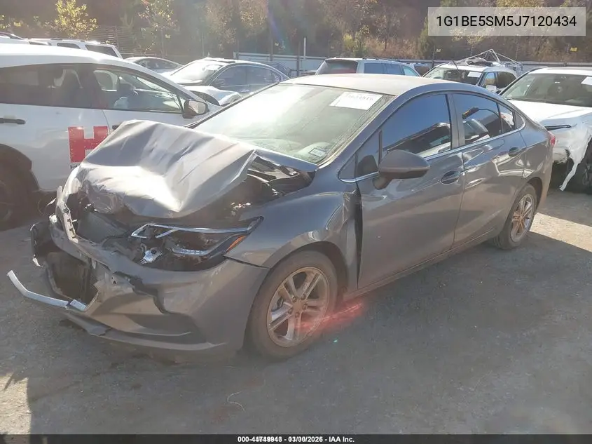 1G1BE5SM5J7120434 2018 Chevrolet Cruze Lt Auto