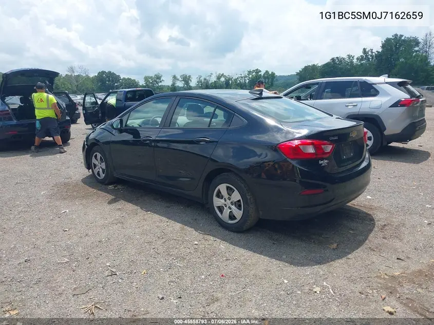 2018 Chevrolet Cruze Ls Auto VIN: 1G1BC5SM0J7162659 Lot: 45558793