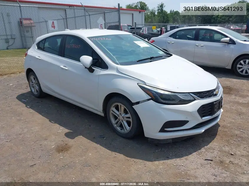 2018 Chevrolet Cruze Lt Auto VIN: 3G1BE6SM0JS641293 Lot: 45658660