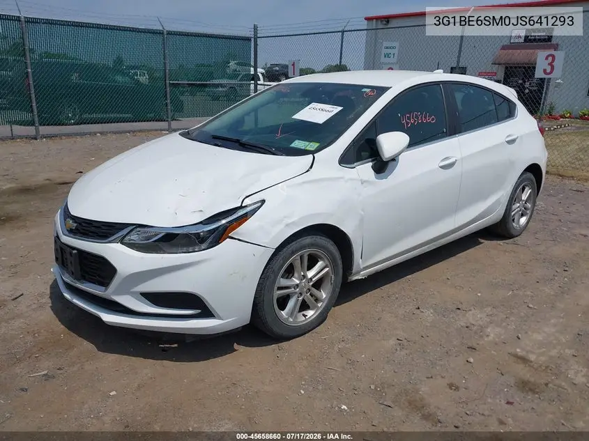 2018 Chevrolet Cruze Lt Auto VIN: 3G1BE6SM0JS641293 Lot: 45658660