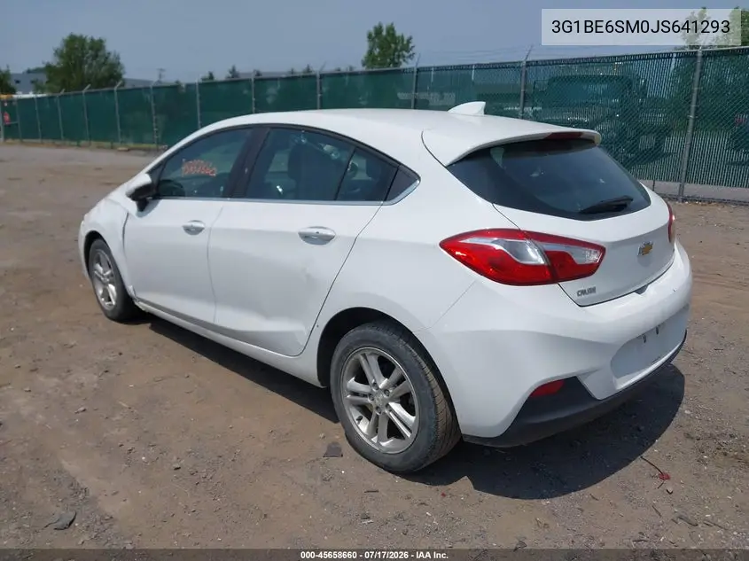 2018 Chevrolet Cruze Lt Auto VIN: 3G1BE6SM0JS641293 Lot: 45658660