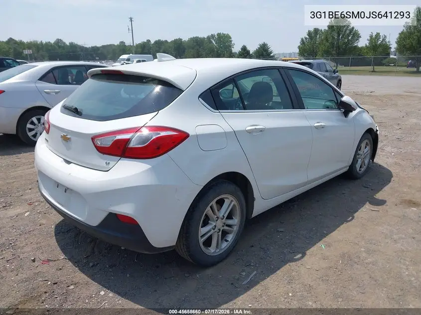 2018 Chevrolet Cruze Lt Auto VIN: 3G1BE6SM0JS641293 Lot: 45658660
