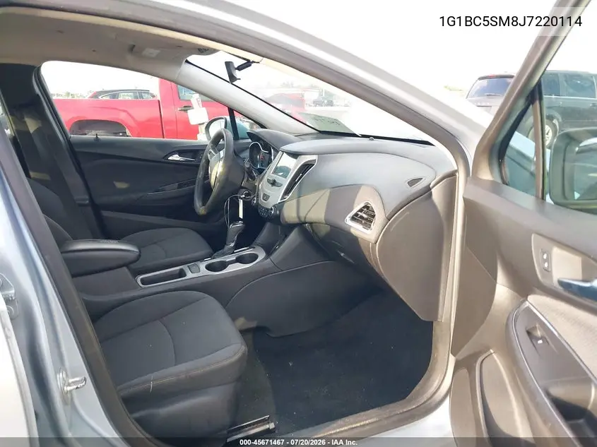 2018 Chevrolet Cruze Ls Auto VIN: 1G1BC5SM8J7220114 Lot: 45671467