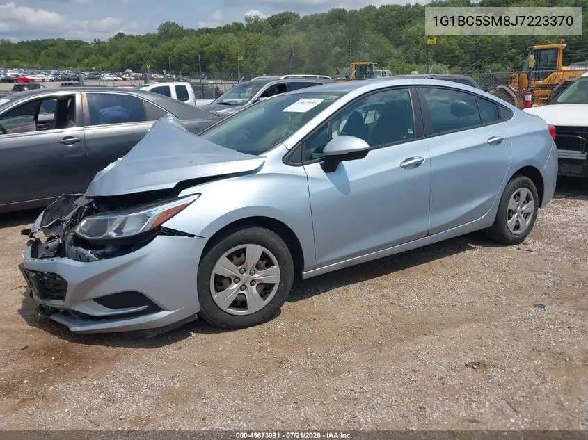 2018 Chevrolet Cruze Ls Auto VIN: 1G1BC5SM8J7223370 Lot: 45673091