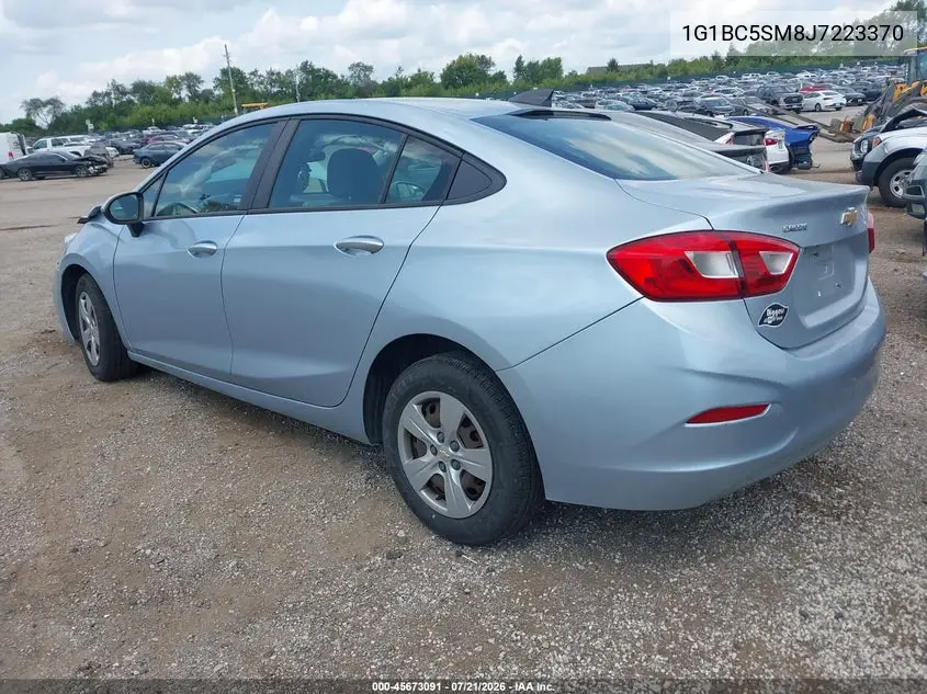 2018 Chevrolet Cruze Ls Auto VIN: 1G1BC5SM8J7223370 Lot: 45673091