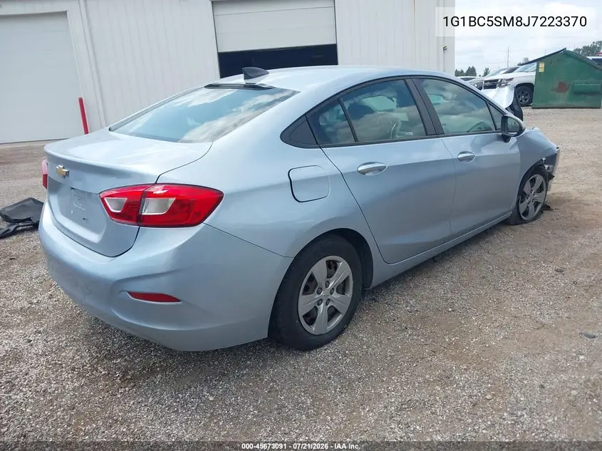 2018 Chevrolet Cruze Ls Auto VIN: 1G1BC5SM8J7223370 Lot: 45673091