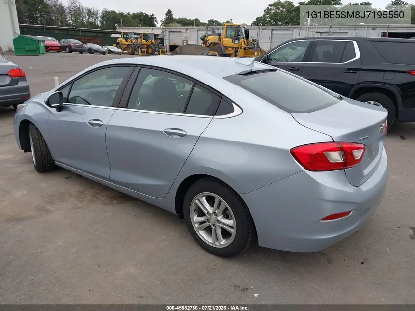 2018 Chevrolet Cruze Lt Auto VIN: 1G1BE5SM8J7195550 Lot: 45682750