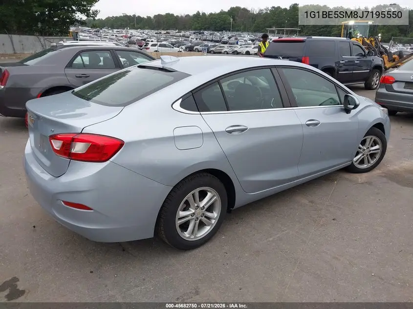 2018 Chevrolet Cruze Lt Auto VIN: 1G1BE5SM8J7195550 Lot: 45682750