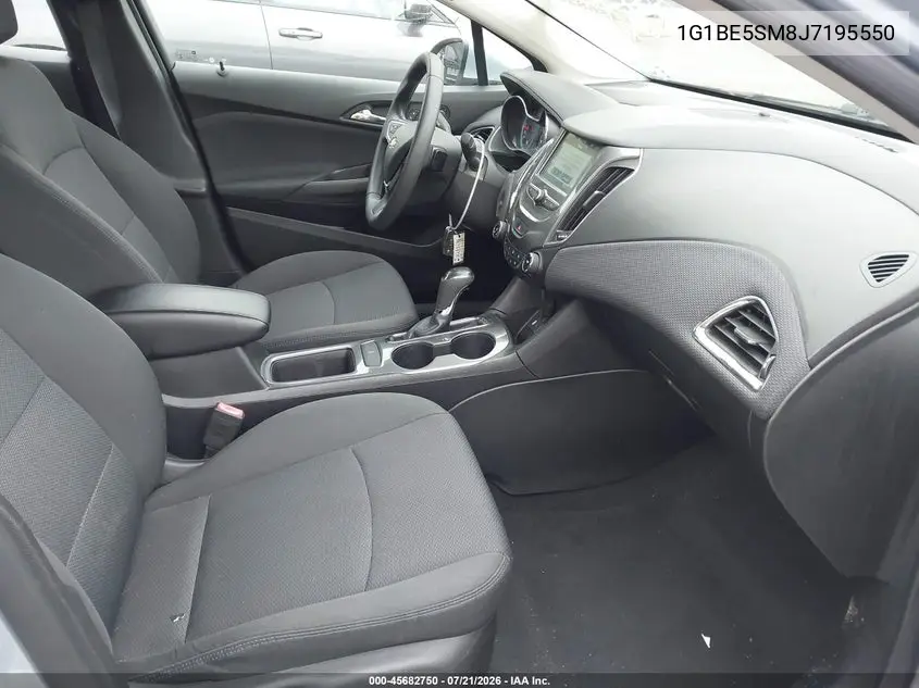 2018 Chevrolet Cruze Lt Auto VIN: 1G1BE5SM8J7195550 Lot: 45682750