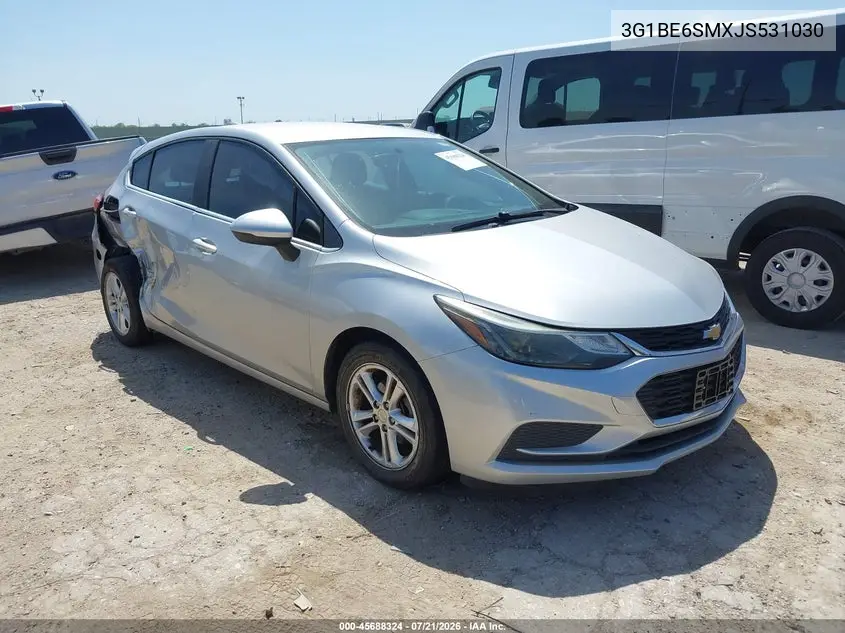 2018 Chevrolet Cruze Lt Auto VIN: 3G1BE6SMXJS531030 Lot: 45688324