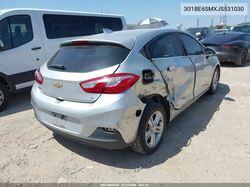 2018 Chevrolet Cruze Lt Auto VIN: 3G1BE6SMXJS531030 Lot: 45688324