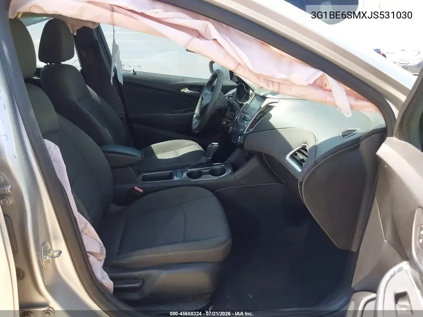 2018 Chevrolet Cruze Lt Auto VIN: 3G1BE6SMXJS531030 Lot: 45688324