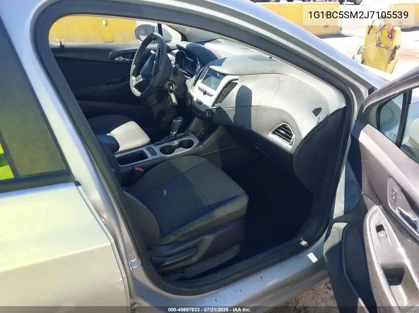 2018 Chevrolet Cruze Ls Auto VIN: 1G1BC5SM2J7105539 Lot: 45697633