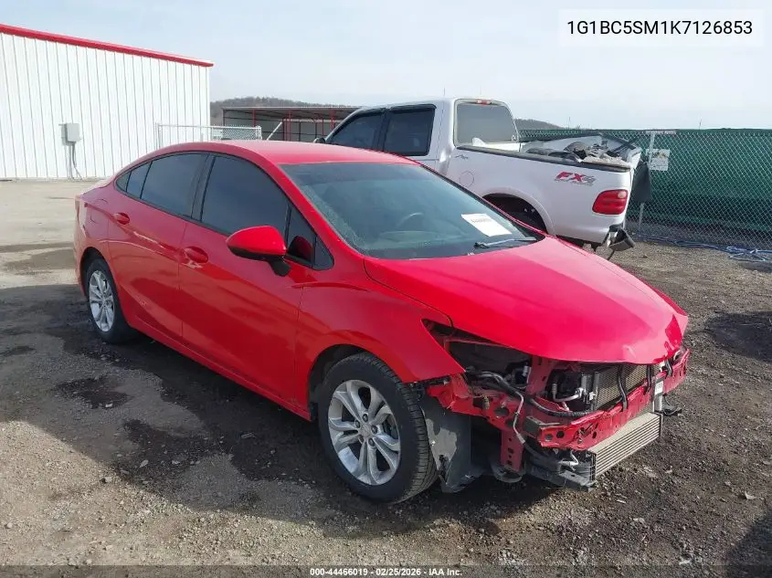 1G1BC5SM1K7126853 2019 Chevrolet Cruze Ls