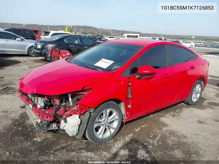 1G1BC5SM1K7126853 2019 Chevrolet Cruze Ls