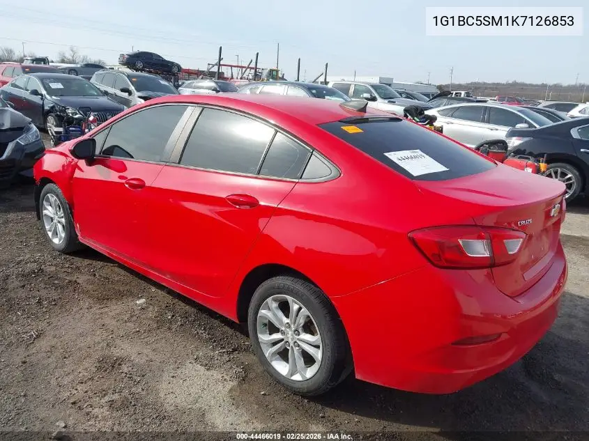 1G1BC5SM1K7126853 2019 Chevrolet Cruze Ls