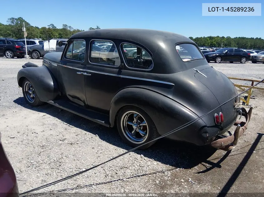 1940 Chevrolet Deluxe VIN: KB3092 Lot: 45289236