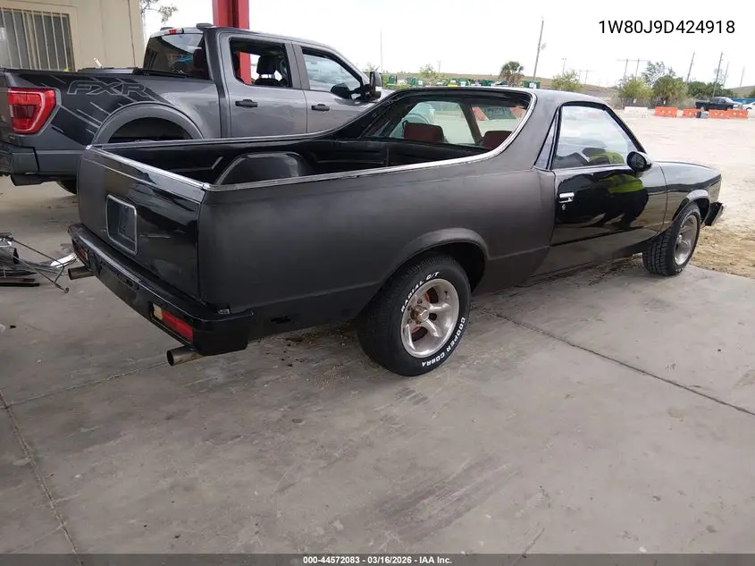 1979 Chevrolet El Camino VIN: 1W80J9D424918 Lot: 44572083
