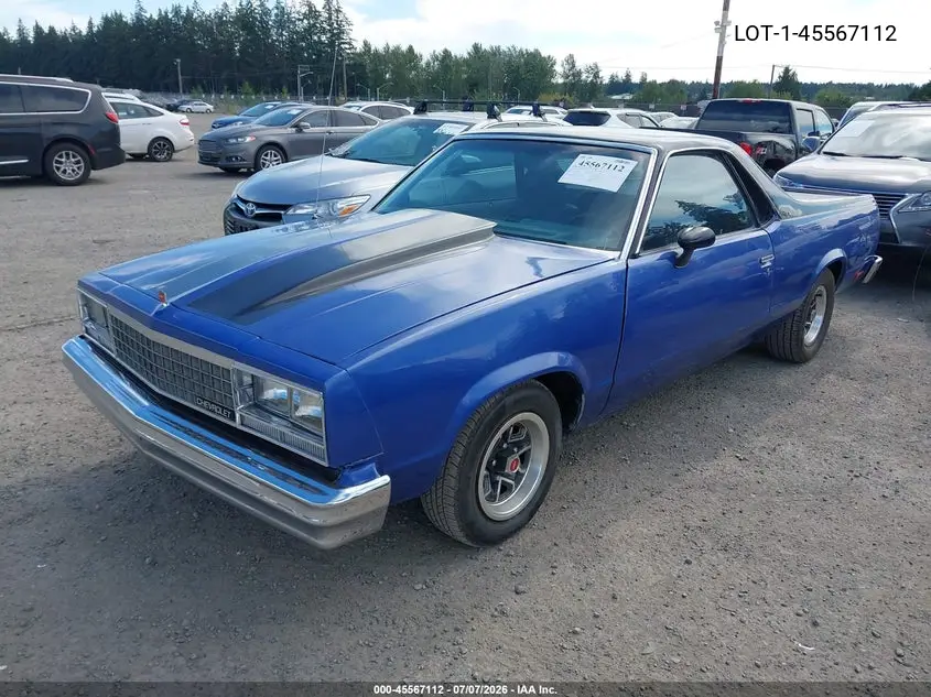 1979 Chevrolet El Camino VIN: 1W80H9K573124 Lot: 45567112