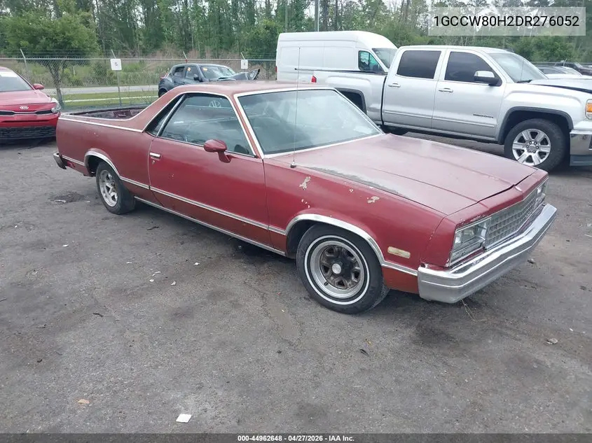 1983 Chevrolet El Camino VIN: 1GCCW80H2DR276052 Lot: 44962648