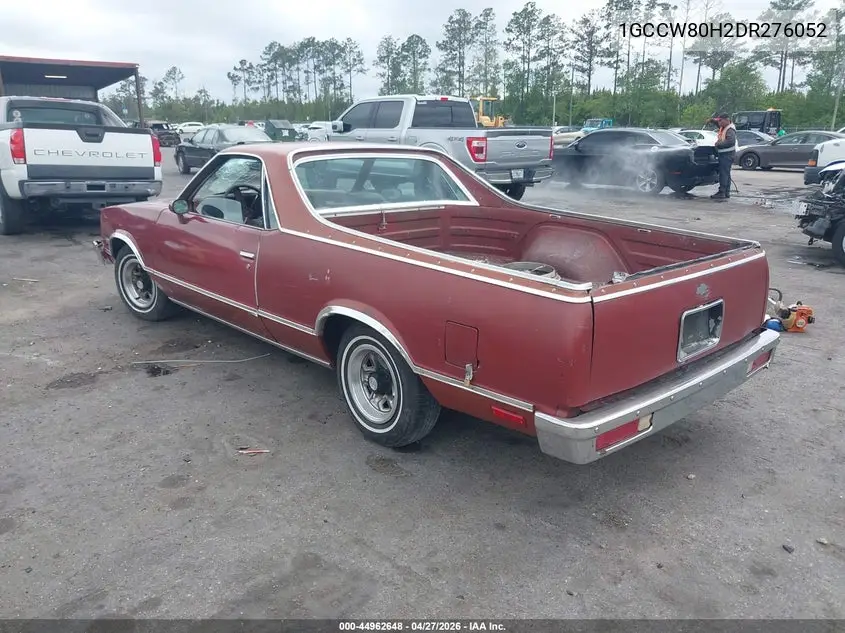 1983 Chevrolet El Camino VIN: 1GCCW80H2DR276052 Lot: 44962648