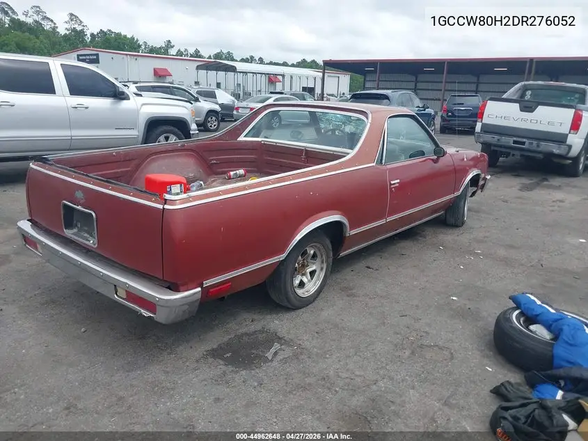 1983 Chevrolet El Camino VIN: 1GCCW80H2DR276052 Lot: 44962648